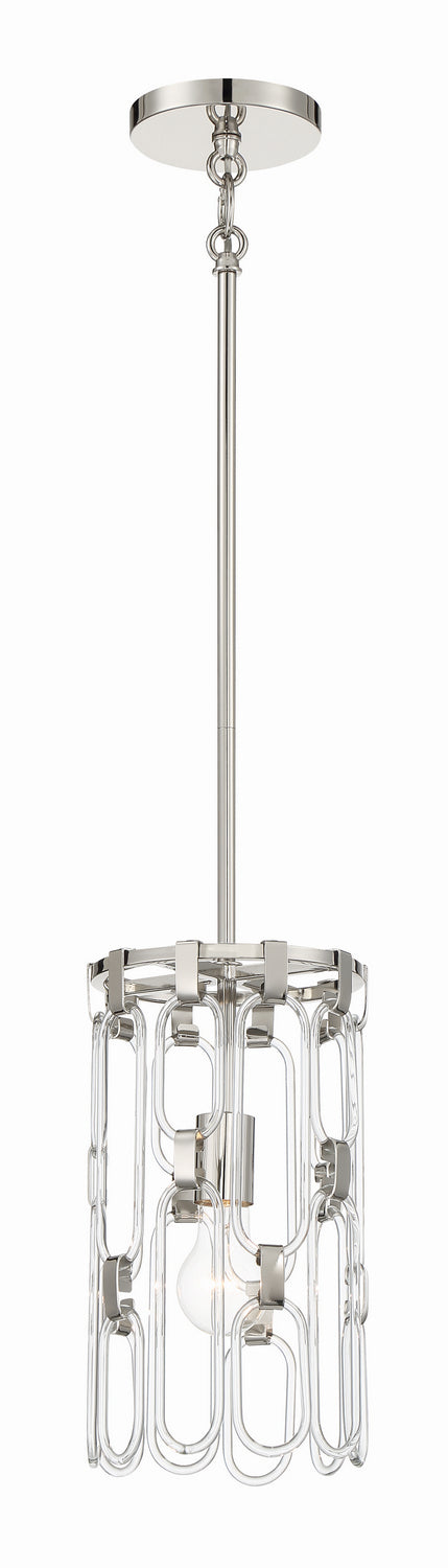 George Kovacs - P5381-613 - One Light Mini Pendant - Charming - Polished Nickel