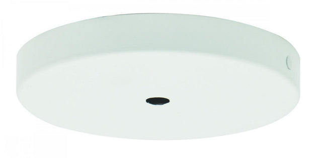 Elco Lighting - ECTB - Flat Canopy For Line Votage Black - All Black