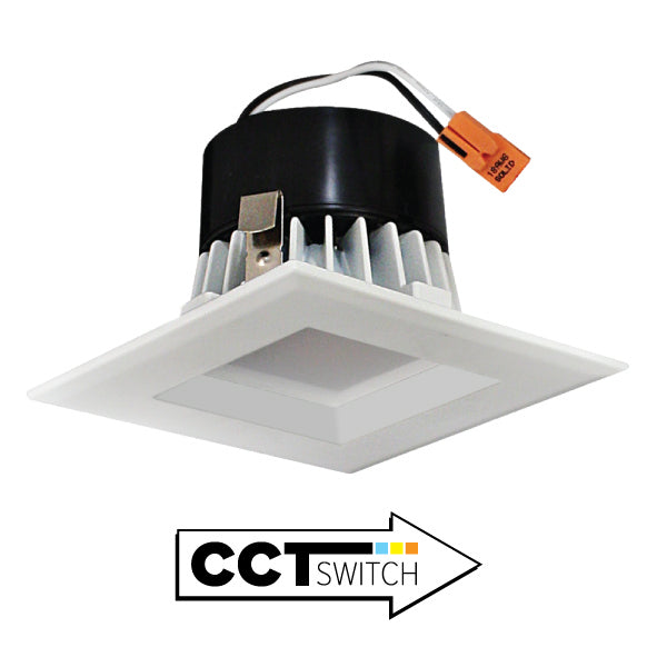 Elco Lighting - EL33227W - 3"700Lm Sqr Led Rflctr Insrt Dim 27K - All White