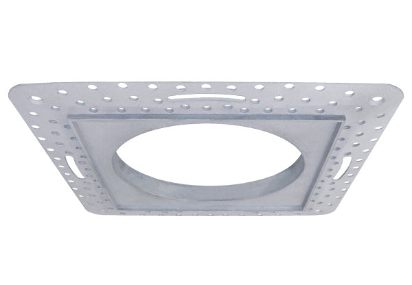 Elco Lighting - EL3FMS - 3" Sqr Koto Flush Mount Spackle Frm