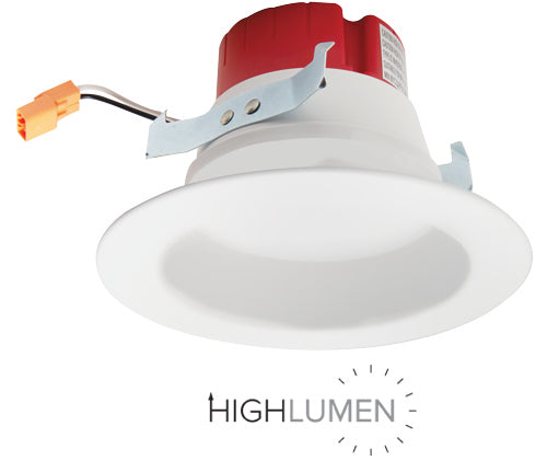 Elco Lighting - EL417CT5W - 4" 14W 5Cct Rflctr 1000Lmn Wht - All White