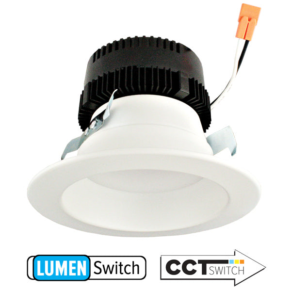 Elco Lighting - EL427CT5W - 4" Insrt 120V 1000/1250/1500Lm 5Cct Dim - All White