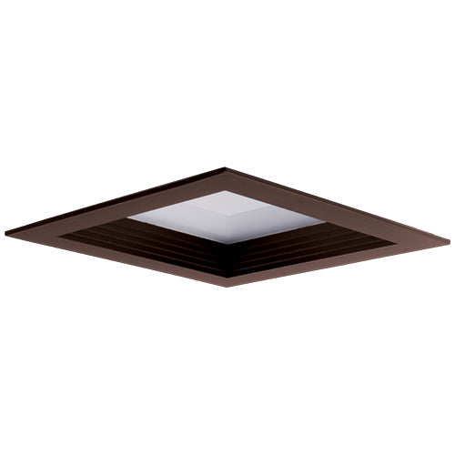 Elco Lighting - EL5324BZ - Sqr Bffl Trim Only For E5Sqlfu11 - All Bronze