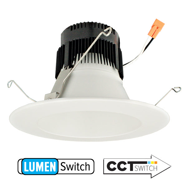 Elco Lighting - EL637CT5W - 5/6" Insrt 120V 1000/1500/2000Lm Dm 5Cct - All White