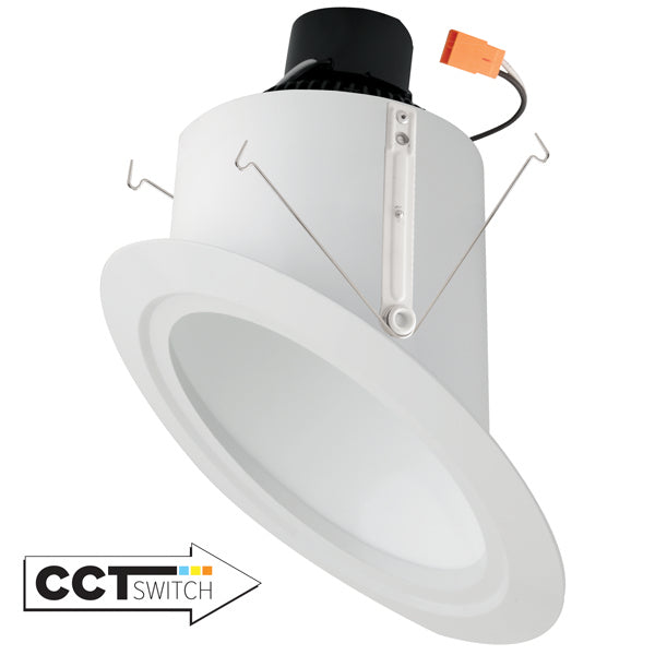 Elco Lighting - EL761CT5W - 6"Spr Slp Rfltr Insrt P30 Gmbl 1050L 5Cc - All White