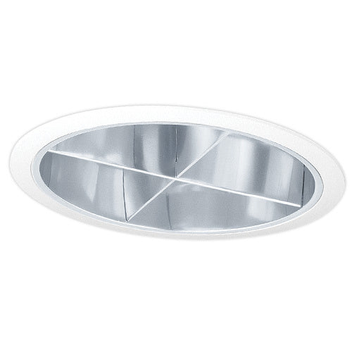 Elco Lighting - EL781C - 7" Vertical Rflctr W/Cross Blade - Clear