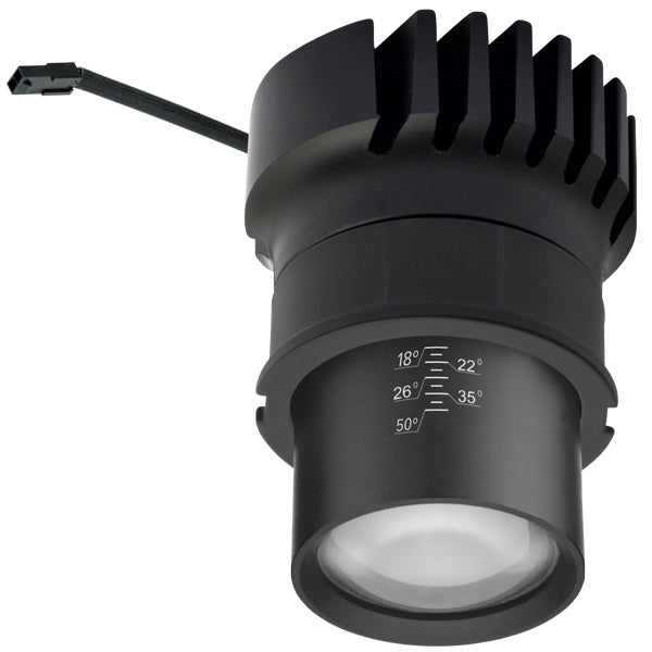 Elco Lighting - ELK2127D-FC - Archtctrl Koto Adj Beam 27K 18-50Deg