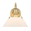 Golden - 3306-1W BCB-OP - One Light Wall Sconce - Orwell BCB - Brushed Champagne Bronze