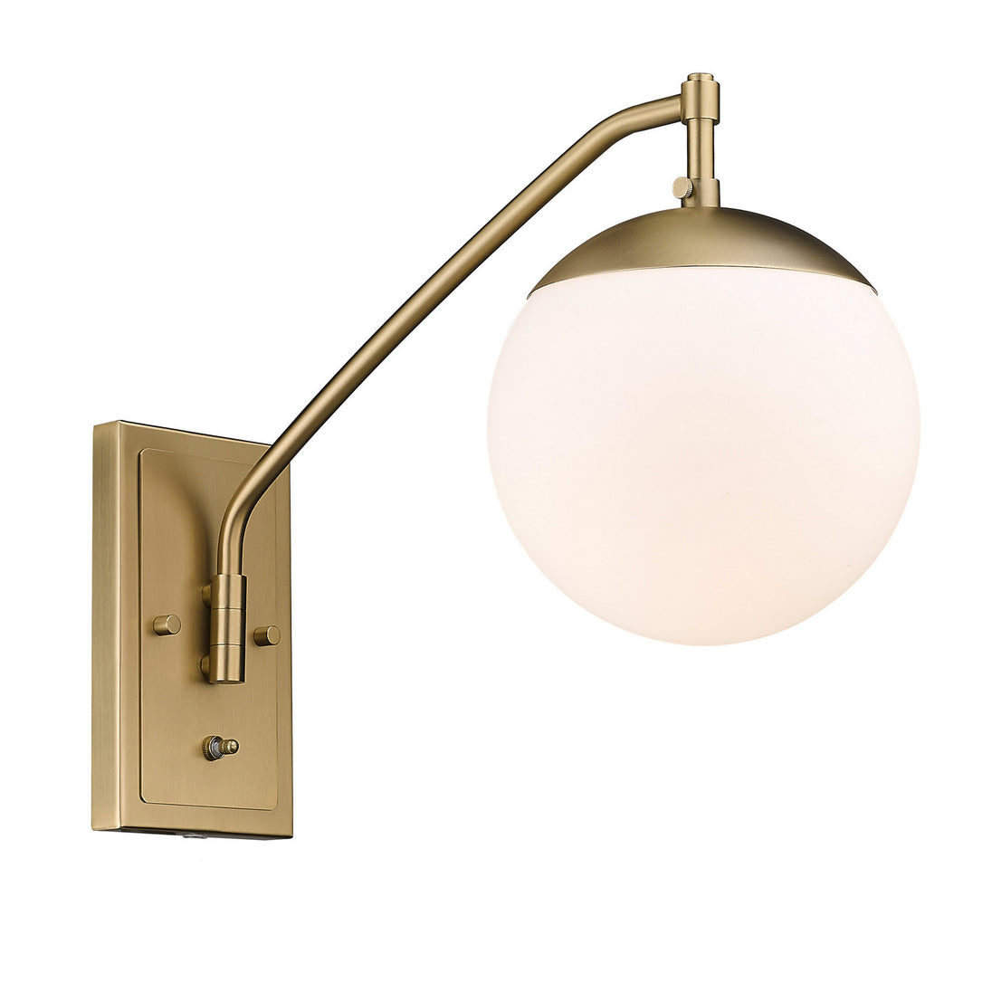 Golden - 3699-A1W BCB-OP - One Light Wall Sconce - Glenn BCB - Brushed Champagne Bronze