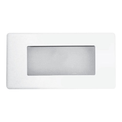 Elco Lighting - ELST11W - Face Plt W/Frstd Lns For Elst43/48 - All White