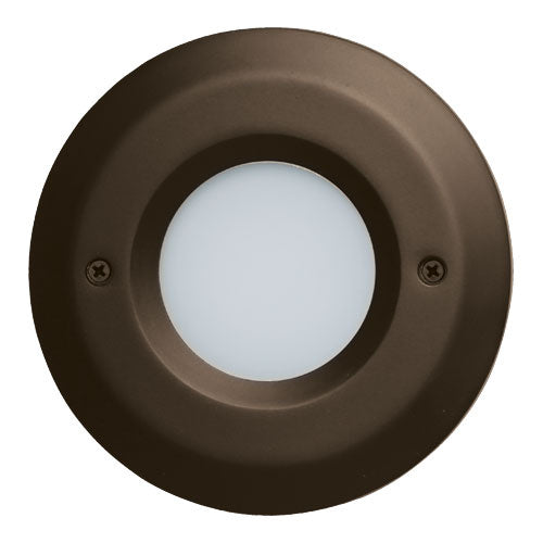 Elco Lighting - ELST8440BZ - Round Mini Stp Lgt 12V 3W Smooth Lns Wet - All Bronze