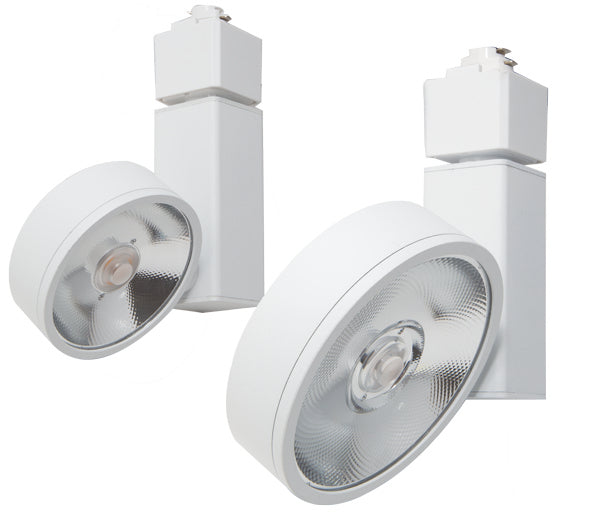 Elco Lighting - ET615CT3DW - 17W Dob Led Trk 1300Lmn 35Deg - All White