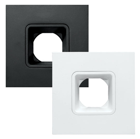 Elco Lighting - RM22B - 2" Sqr Ring For Led Trims - All Black