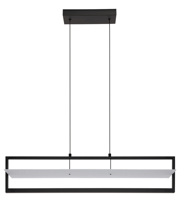 Eglo USA - 390024A - LED Linear Pendant - Farneta - Structured Black