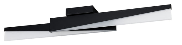Eglo USA - 99561A - LED Ceiling Mount - Isidro - Structured Black