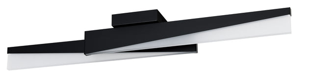 Eglo USA - 99561A - LED Ceiling Mount - Isidro - Structured Black