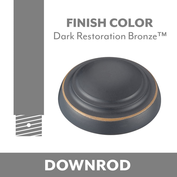 Minka Aire - DR524-DRB - Ceiling Fan Downrod - Minka Aire - Dark Restoration Bronze