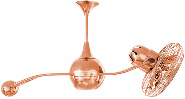 Matthews Fan Company - B2K-CP-MTL - 40"Ceiling Fan - Brisa 2000 - Polished Copper