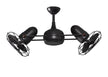 Matthews Fan Company - DG-BK-MTL - 39"Ceiling Fan - Dagny - Matte Black