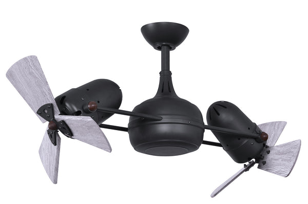 Matthews Fan Company - DG-BK-WDBW - 41"Ceiling Fan - Dagny - Matte Black