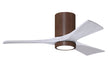 Matthews Fan Company - IR3HLK-WN-MWH-42 - 42"Ceiling Fan - Irene - Walnut Tone