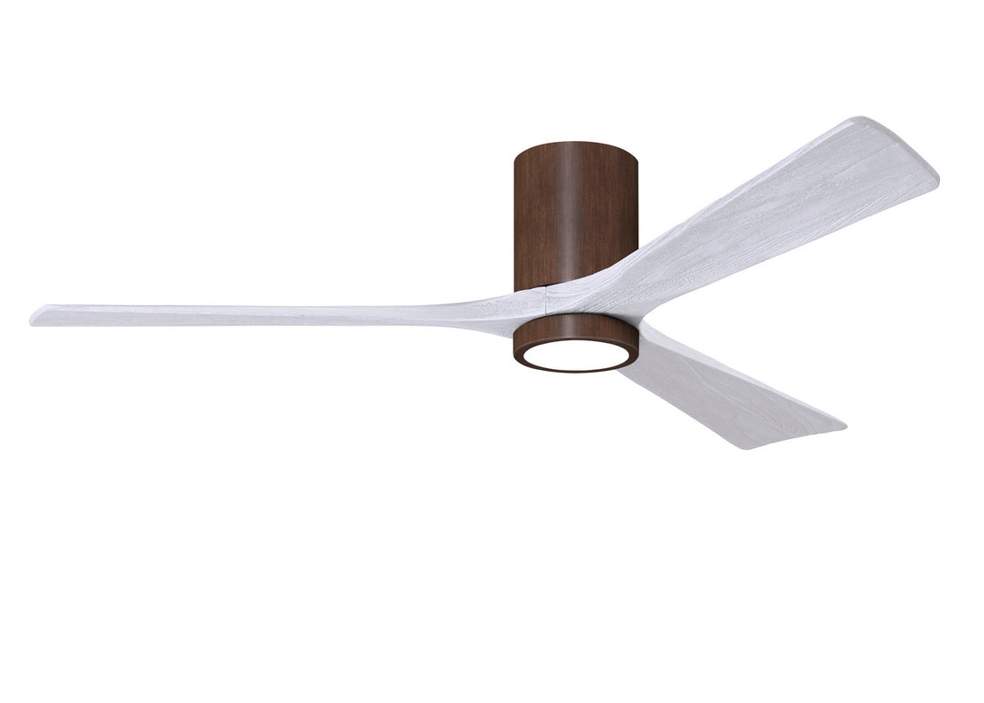 Matthews Fan Company - IR3HLK-WN-MWH-60 - 60"Ceiling Fan - Irene - Walnut Tone