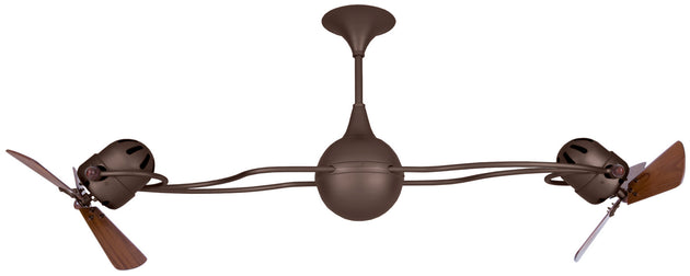 Matthews Fan Company - IV-BZZT-WD - 53"Ceiling Fan - Italo Ventania - Bronzette