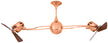 Matthews Fan Company - IV-CP-WD - 53"Ceiling Fan - Italo Ventania - Polished Copper
