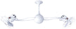 Matthews Fan Company - IV-WH-MTL - 53"Ceiling Fan - Italo Ventania - Gloss White