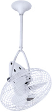 Matthews Fan Company - JD-WH-MTL - 16"Ceiling Fan - Jarold Direcional - Gloss White