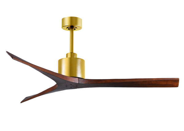 Matthews Fan Company - MW-BRBR-WA-60 - 60"Ceiling Fan - Mollywood - Brushed Brass