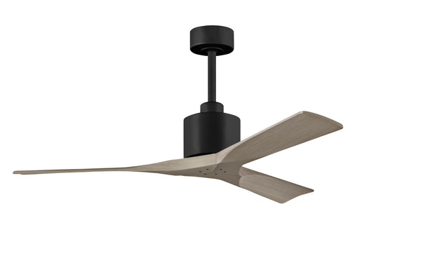 Matthews Fan Company - NK-BK-GA-52 - 52"Ceiling Fan - Nan - Matte Black