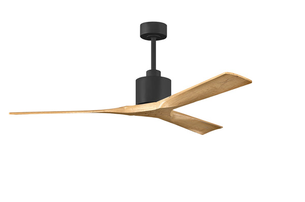 Matthews Fan Company - NK-BK-LM-60 - 60"Ceiling Fan - Nan - Matte Black