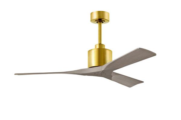 Matthews Fan Company - NK-BRBR-GA-52 - 52"Ceiling Fan - Nan - Brushed Brass