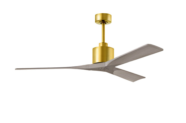 Matthews Fan Company - NK-BRBR-GA-60 - 60"Ceiling Fan - Nan - Brushed Brass