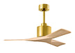 Matthews Fan Company - NK-BRBR-LM-42 - 42"Ceiling Fan - Nan - Brushed Brass