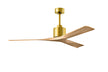 Matthews Fan Company - NK-BRBR-LM-60 - 60"Ceiling Fan - Nan - Brushed Brass