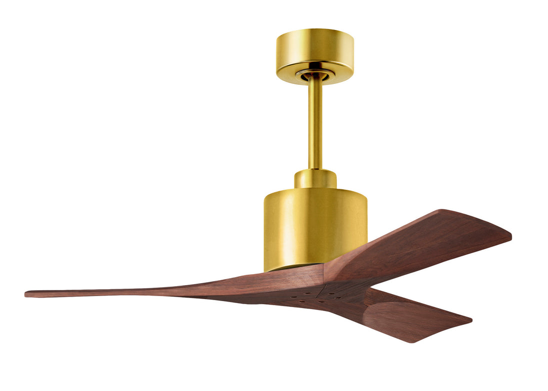 Matthews Fan Company - NK-BRBR-WA-42 - 42"Ceiling Fan - Nan - Brushed Brass