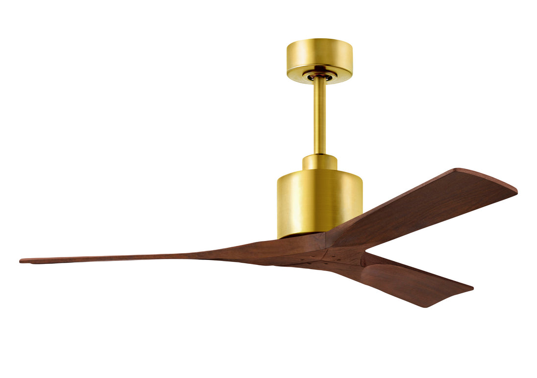 Matthews Fan Company - NK-BRBR-WA-52 - 52"Ceiling Fan - Nan - Brushed Brass