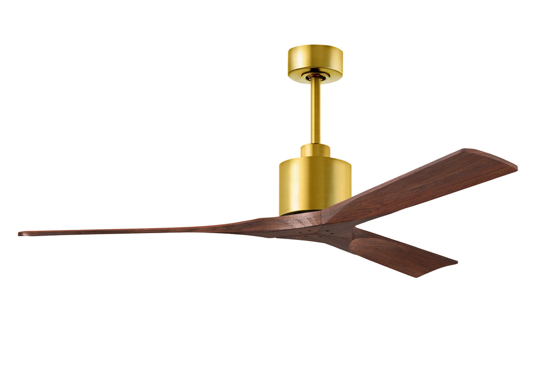 Matthews Fan Company - NK-BRBR-WA-60 - 60"Ceiling Fan - Nan - Brushed Brass