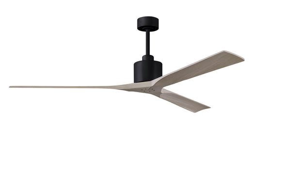 Matthews Fan Company - NKXL-BK-GA-72 - 72"Ceiling Fan - Nan XL - Matte Black