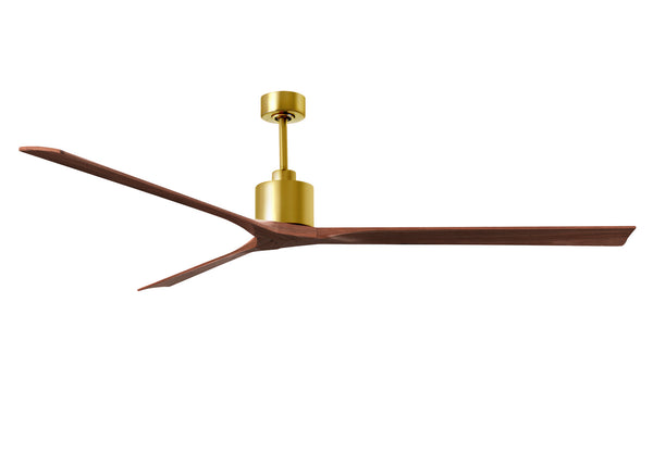 Matthews Fan Company - NKXL-BRBR-WA-90 - 90"Ceiling Fan - Nan XL - Brushed Brass