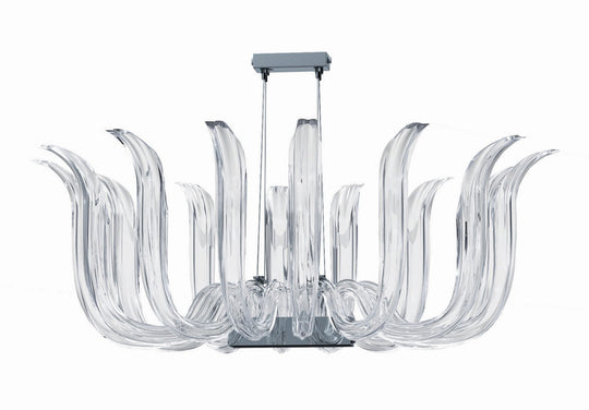 Metropolitan - N9314 - 14 Light Chandelier - Cisne - Polished Nickel