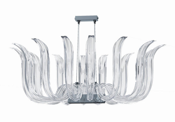 Metropolitan - N9314 - 14 Light Chandelier - Cisne - Polished Nickel