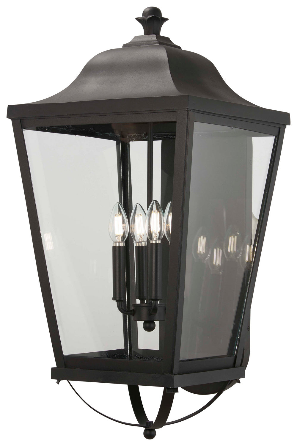 Minka-Lavery - 73284-66 - Four Light Outdoor Wall Mount - Savannah - Sand Coal