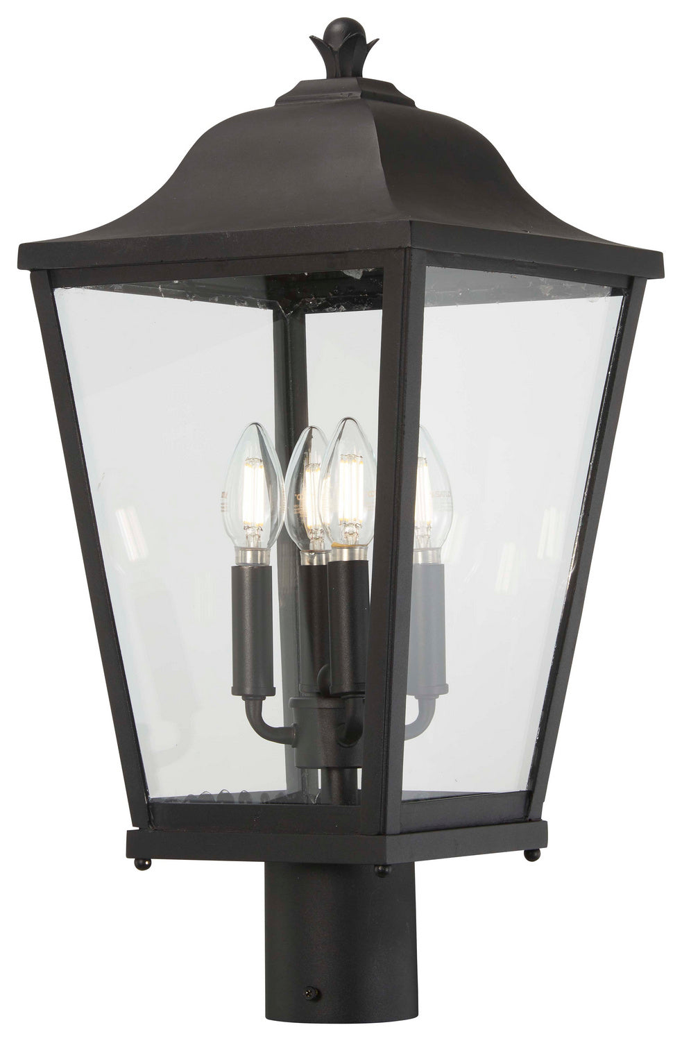 Minka-Lavery - 73285-66 - Four Light Outdoor Post Mount - Savannah - Sand Coal