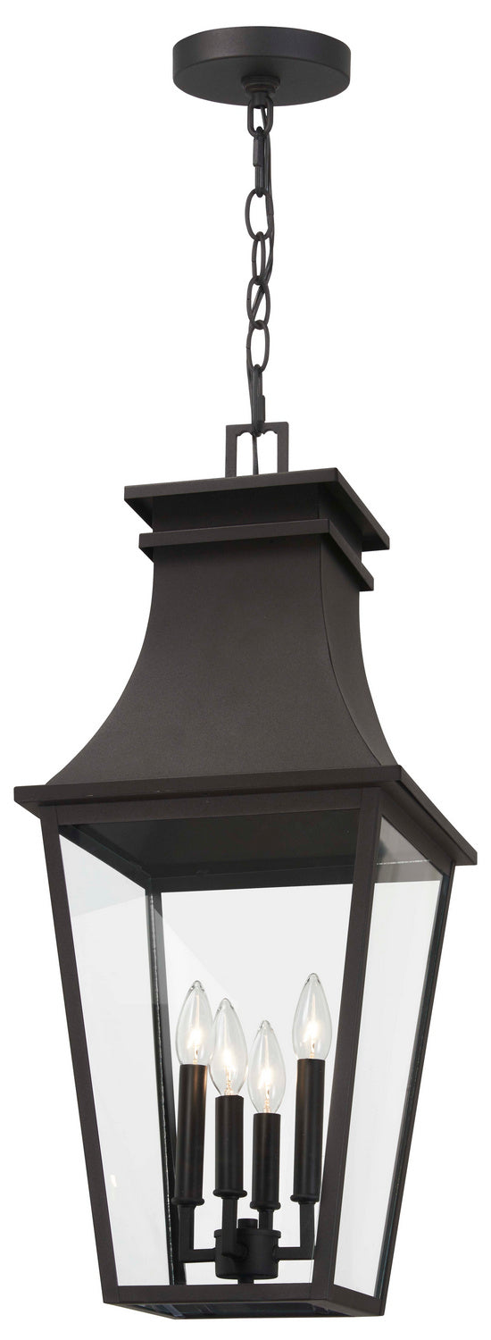 Minka-Lavery - 7999-66 - Four Light Outdoor Chain Hung - Gloucester - Sand Coal