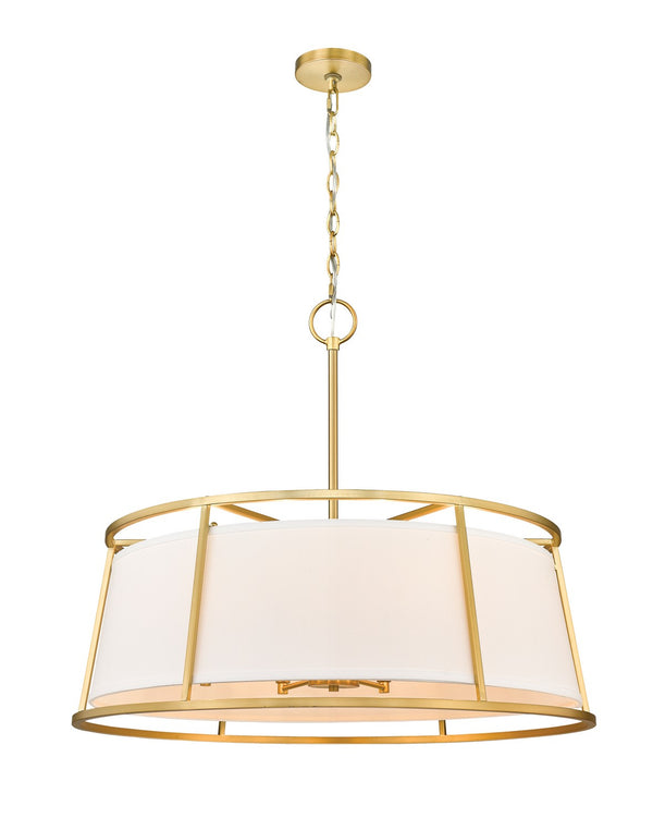 Z-Lite - 1935-32RB - Eight Light Chandelier - Lenyx Pendant - Rubbed Brass