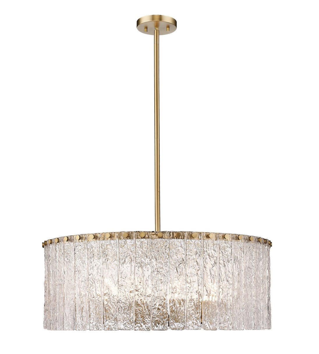 Z-Lite - 1943P26-MGLD - Ten Light Chandelier - Glacier - Modern Gold