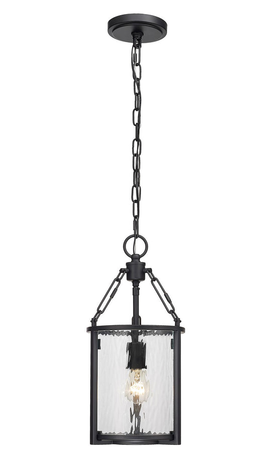 Z-Lite - 346P8-MB - One Light Pendant - Barrington - Matte Black